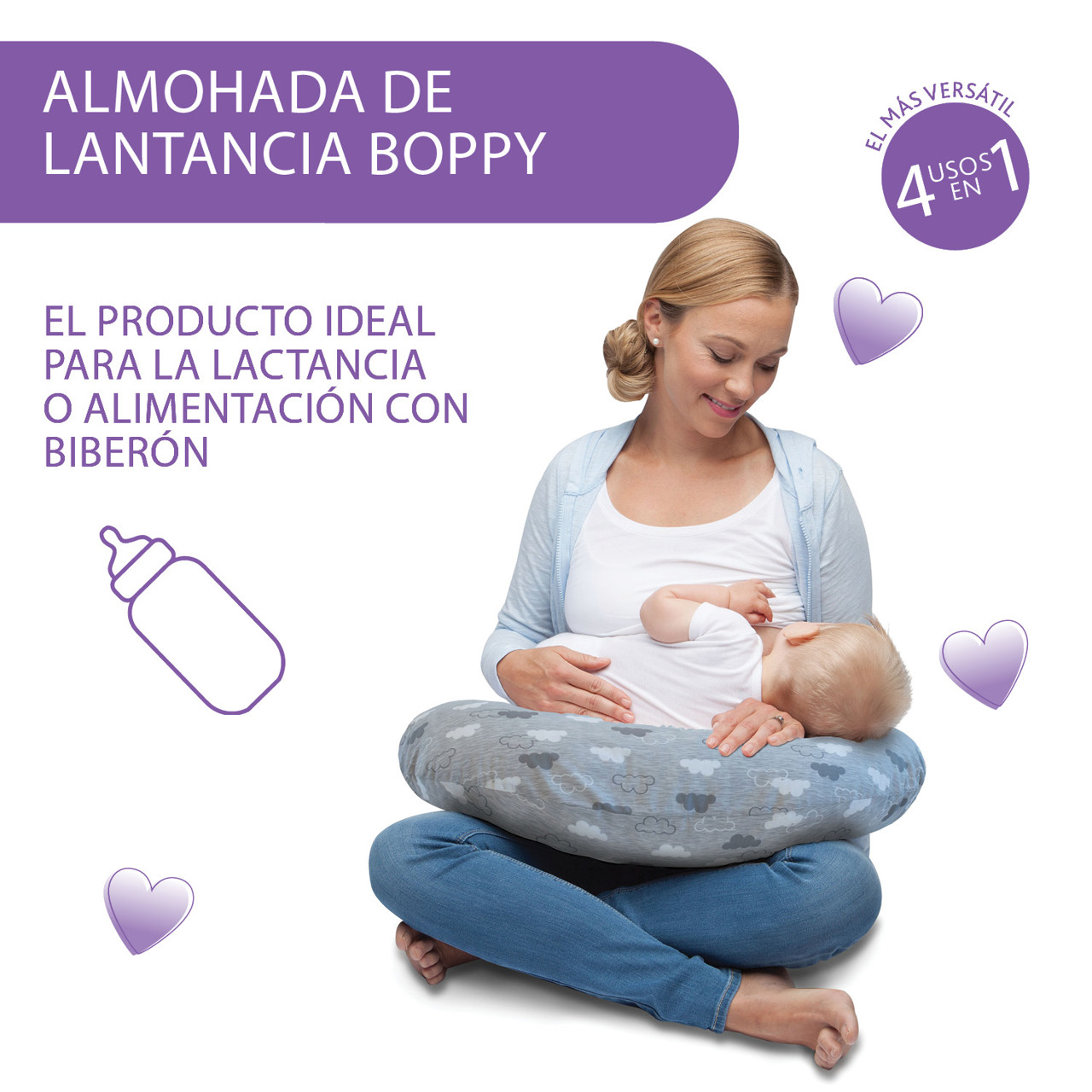 Pernă de alăptare Boppy