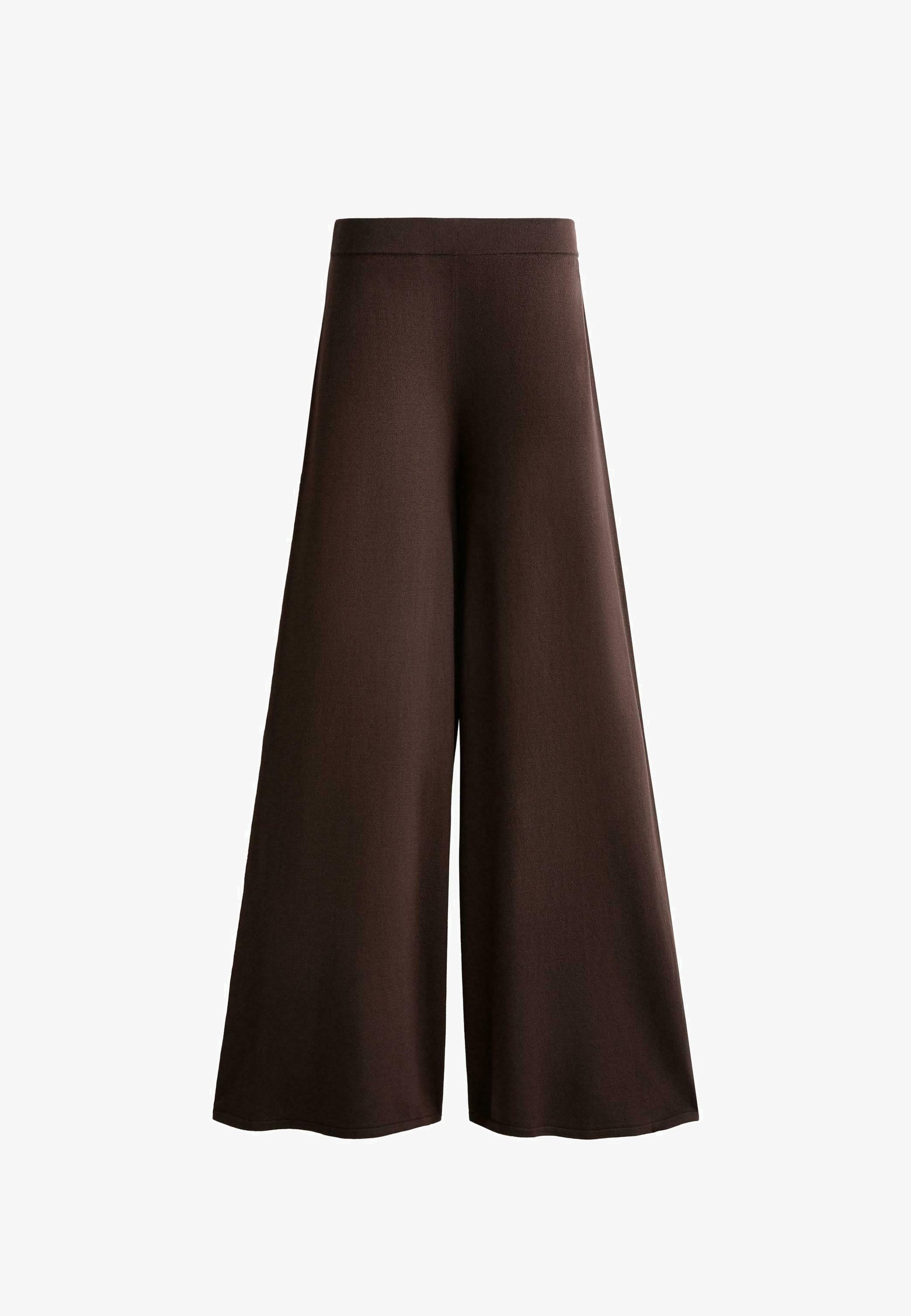 OYSHO WIDE - Pantaloni - marroni