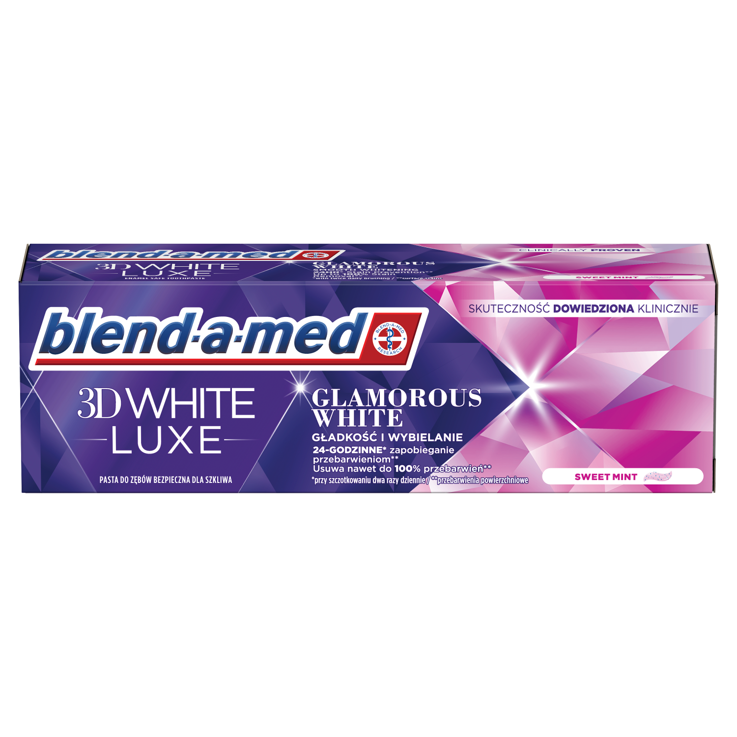 Blend-A-Med fogkrém 75ml 3D White Luxe