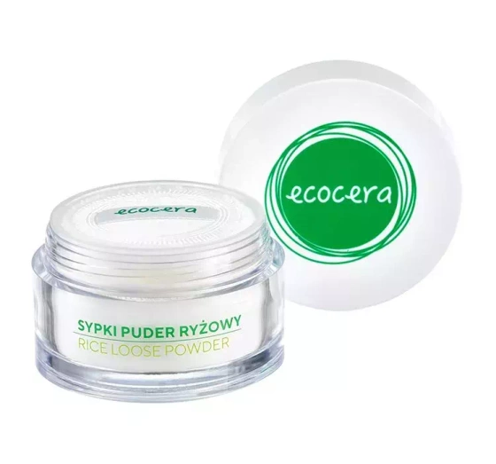 Ecocera puder ryżowy sypki matujący transparentny 15 g