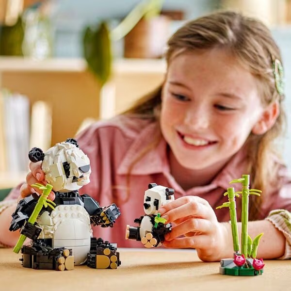 LEGO Creator 31165 3 viename Laukiniai gyvūnai: Pandų šeima<br>
