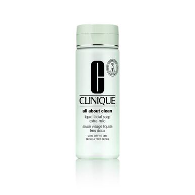 Clinique All About Clean flytende ansiktssåpe ekstra mild rensegel 200 ml