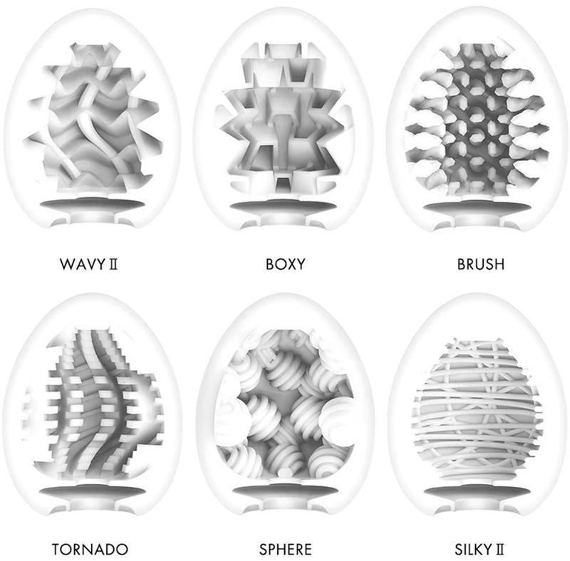 Masturbador descartável Tenga Egg Boxy