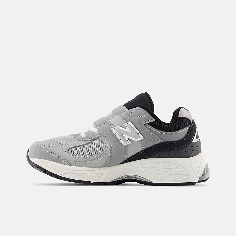 Baby 2002 Velcro et boucle - Gris ardoise et noir
