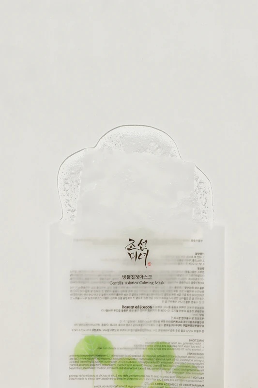 Beauty of Joseon Centella Asiatica Calming Mask mitrinoša sejas maska jutīgas ādas nomierināšanai un stiprināšanai