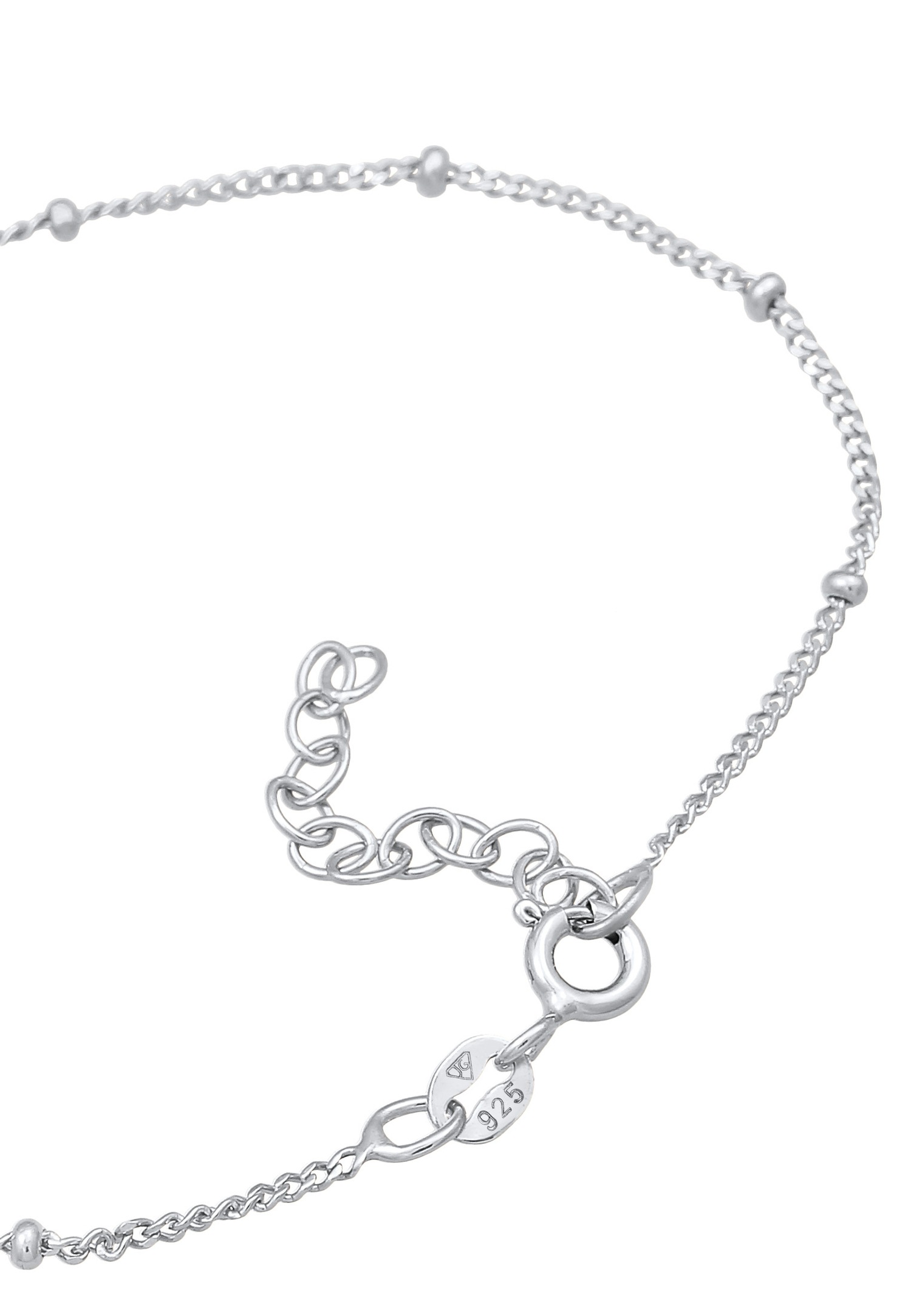 Elli Femmes Boule Plaquette Disque Martelé en Argent Sterling 925