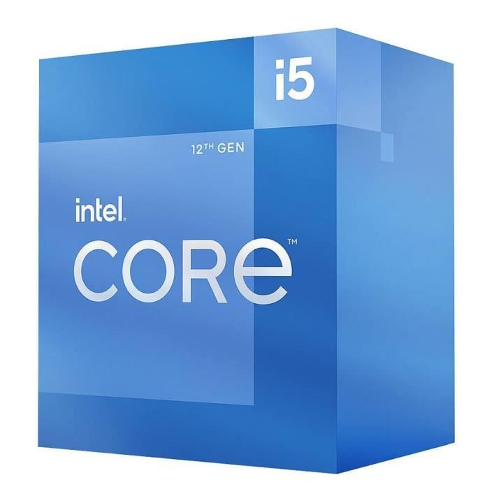 Processore - INTEL - Core i5-12400F - 18 MB di cache, fino a 4,40 GHz (BX8071512400F)