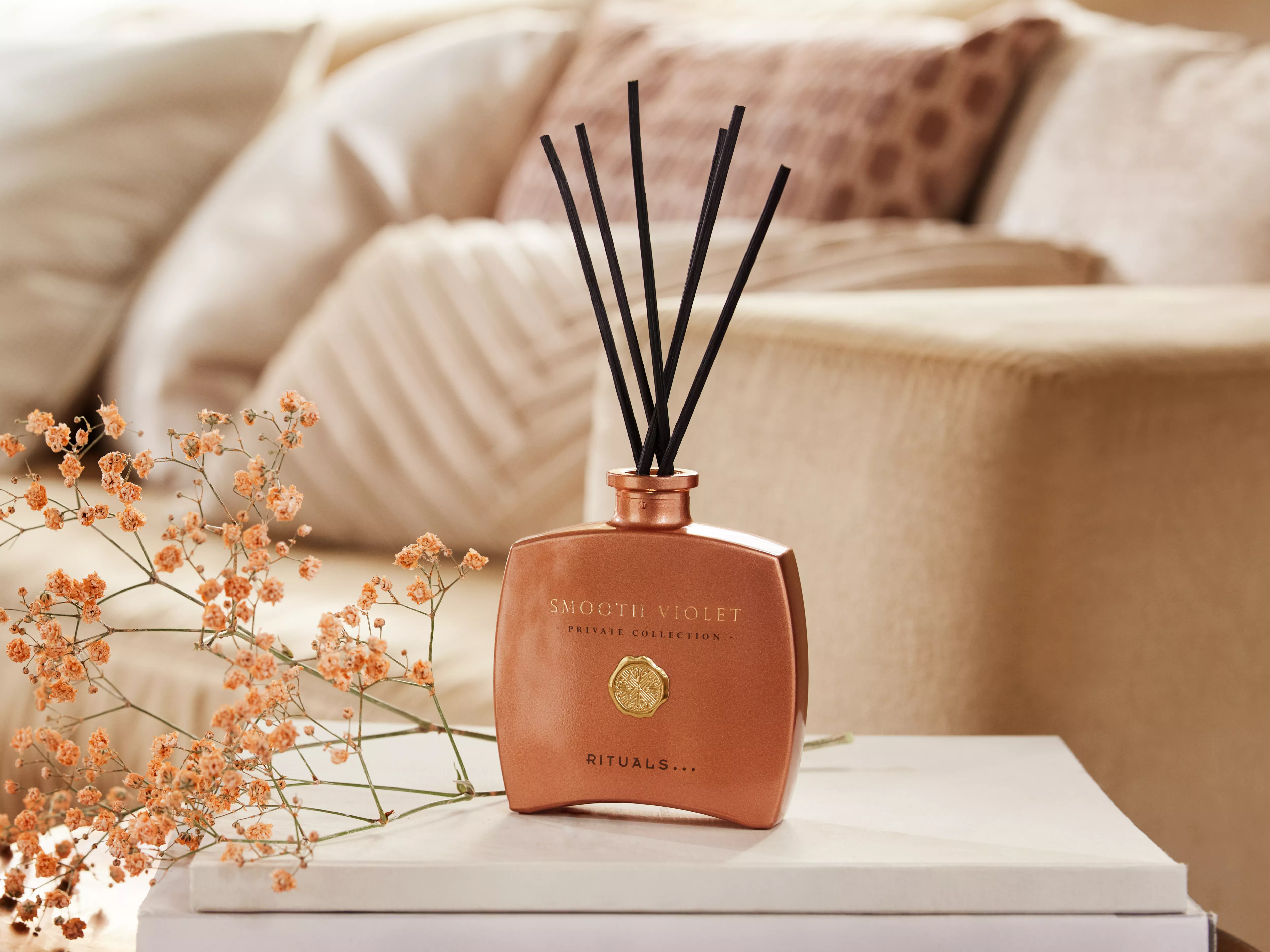 Mini bâtonnets parfumés à la violette douce