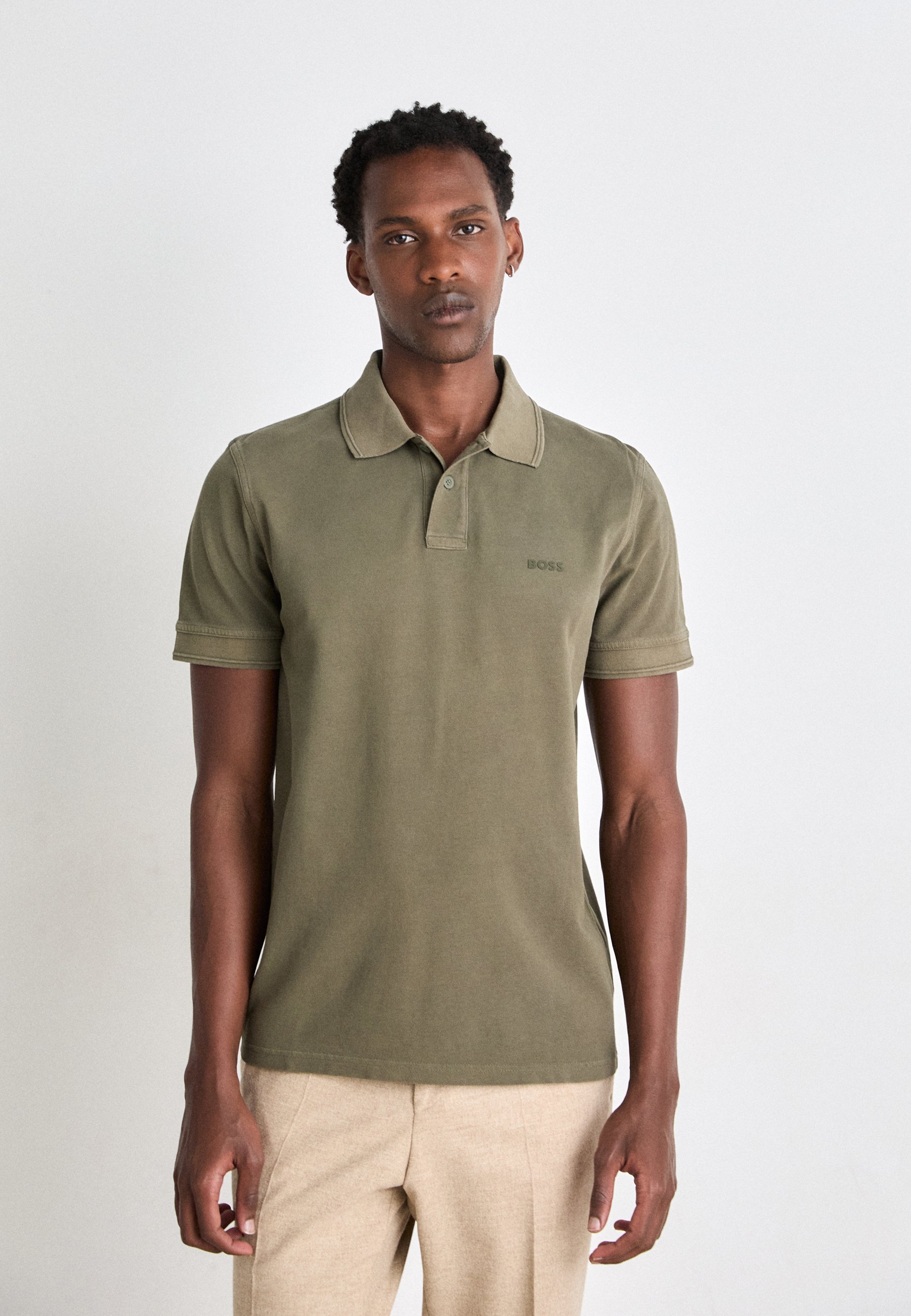 BOSS PRIME - Poloshirt - open groen