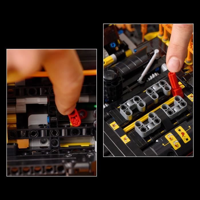 LEGO Technic 42215 Volvo EC500 Hybridi Kaivinkone - Rakennussarja aikuisille - Sisustus