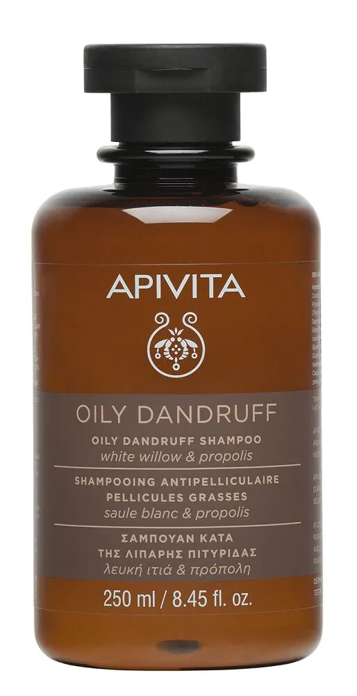 Apivita Dandruff Szampon przeciwłupieżowy na łupież tłusty