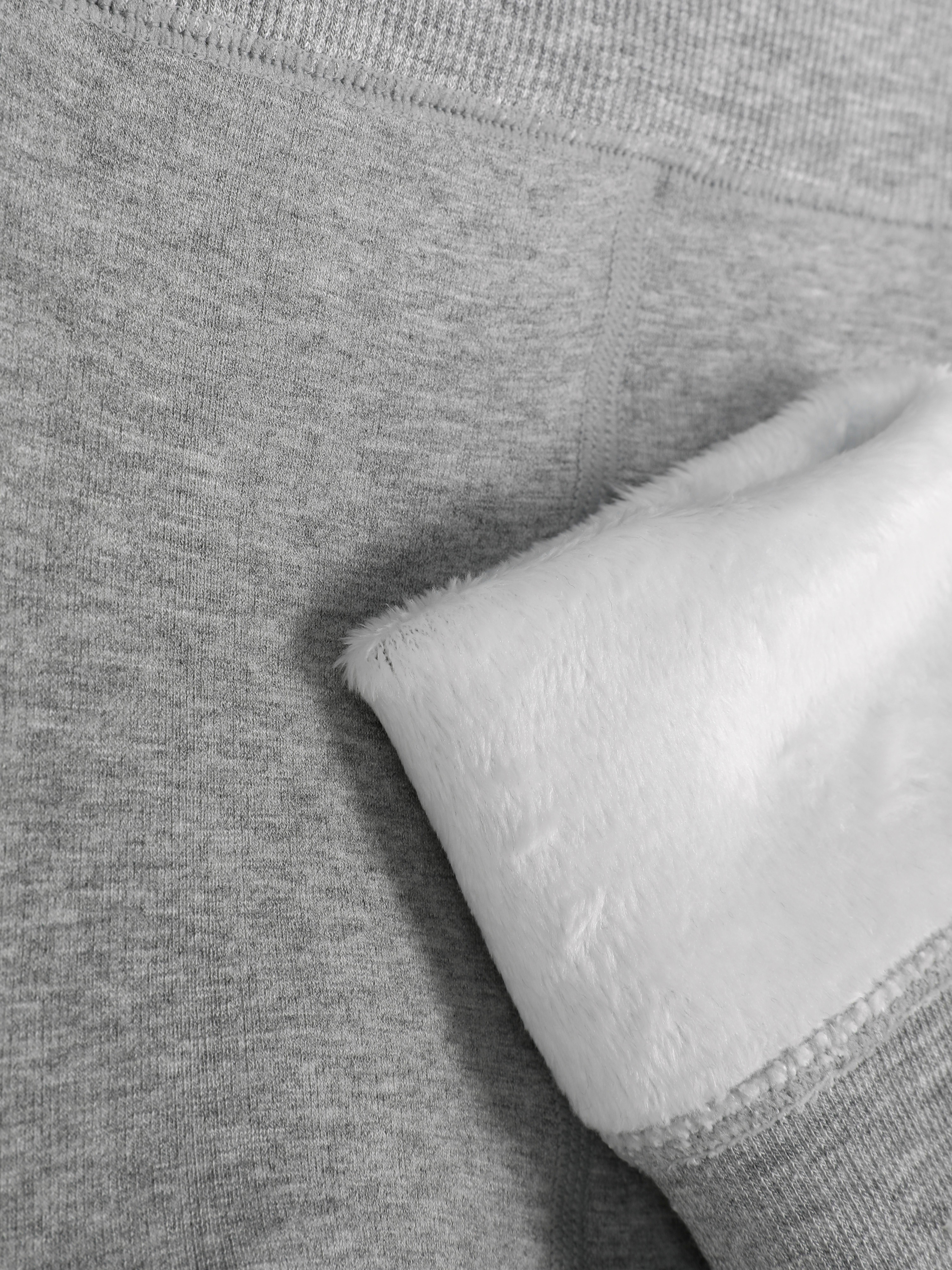 Colanți din catifea melanj cu căptușeală teddy. Colanți cu căptușeală teddy și design elegant melanj pentru un aspect și o senzație călduroasă.