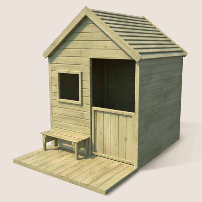 Casetta da gioco - SOULET - Heidi - realizzata in legno trattato - per bambini