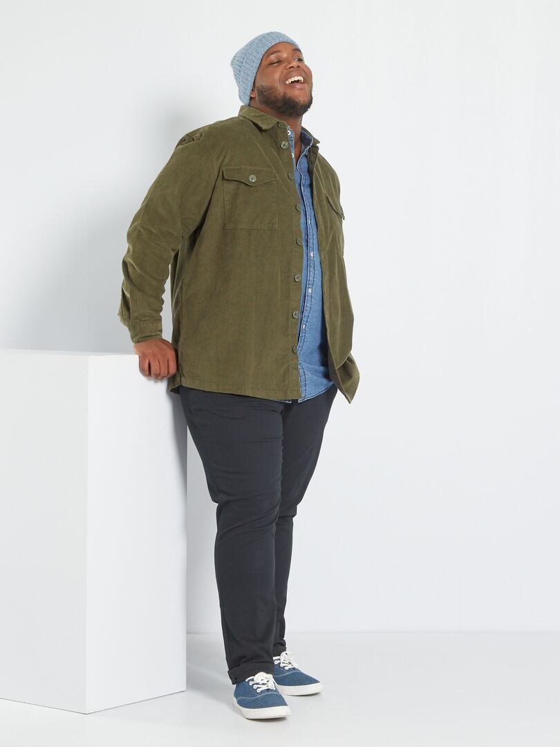 Calça Chino Slim L32 - Preta