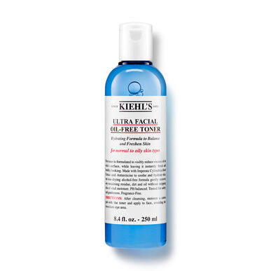 Kiehl's Ultra Facial Oil Free -kasvovesi rasvoittuvalle iholle