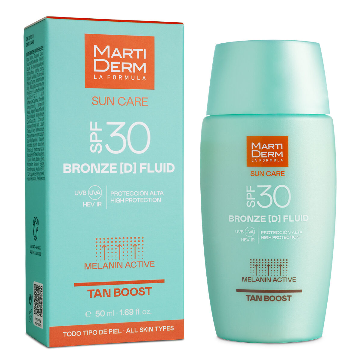MartiDerm Solpleje SPF30 BronzeD Fluid 50ml