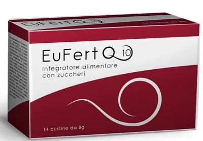 E.VITALGROUP Eufert Q10, complément alimentaire pour la fertilité, 14 sachets