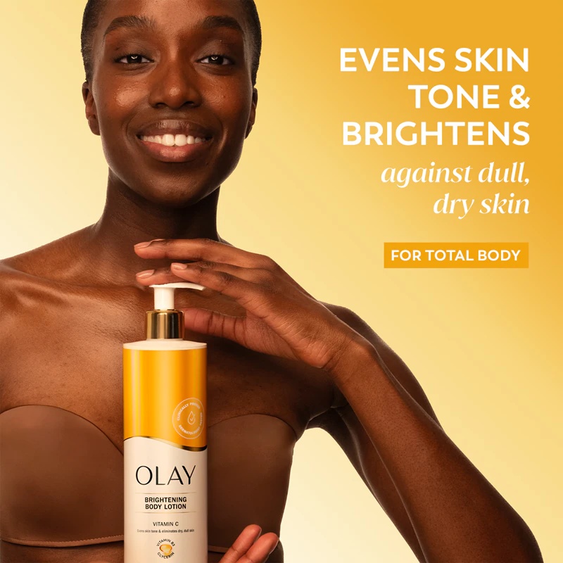 Olay vitamin C posvetljevalni losjon za telo vlažilno mleko za telo z revitalizirajočimi lastnostmi