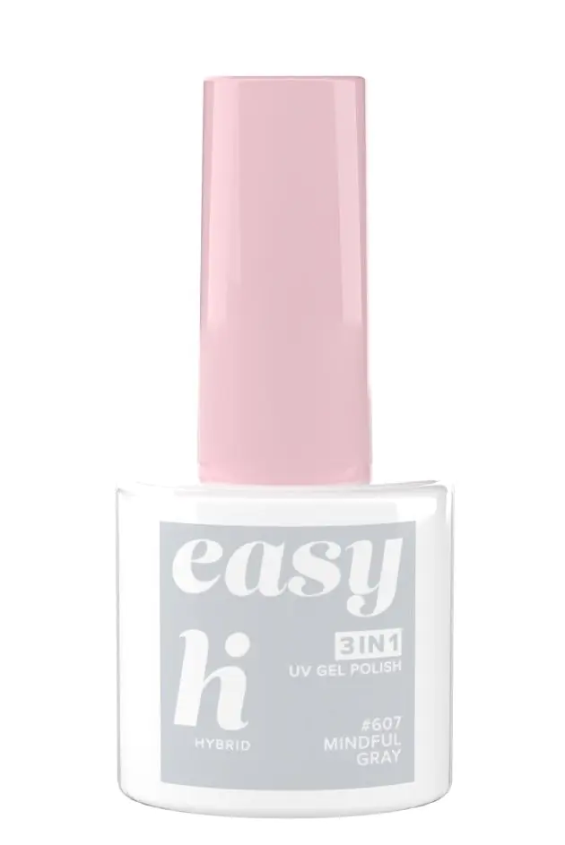 Hi Hybrid Easy 3w1 Lakier hybrydowy 607 Mindful Gray