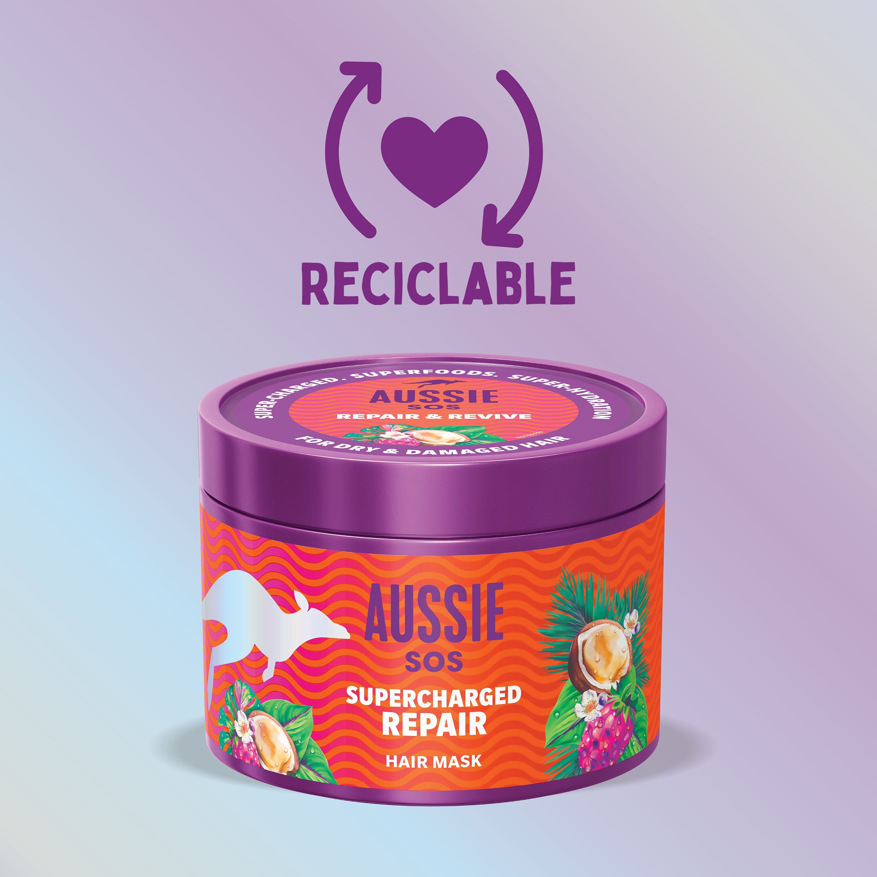 SOS Supercharged Repair maska za kosu Maske za kosu