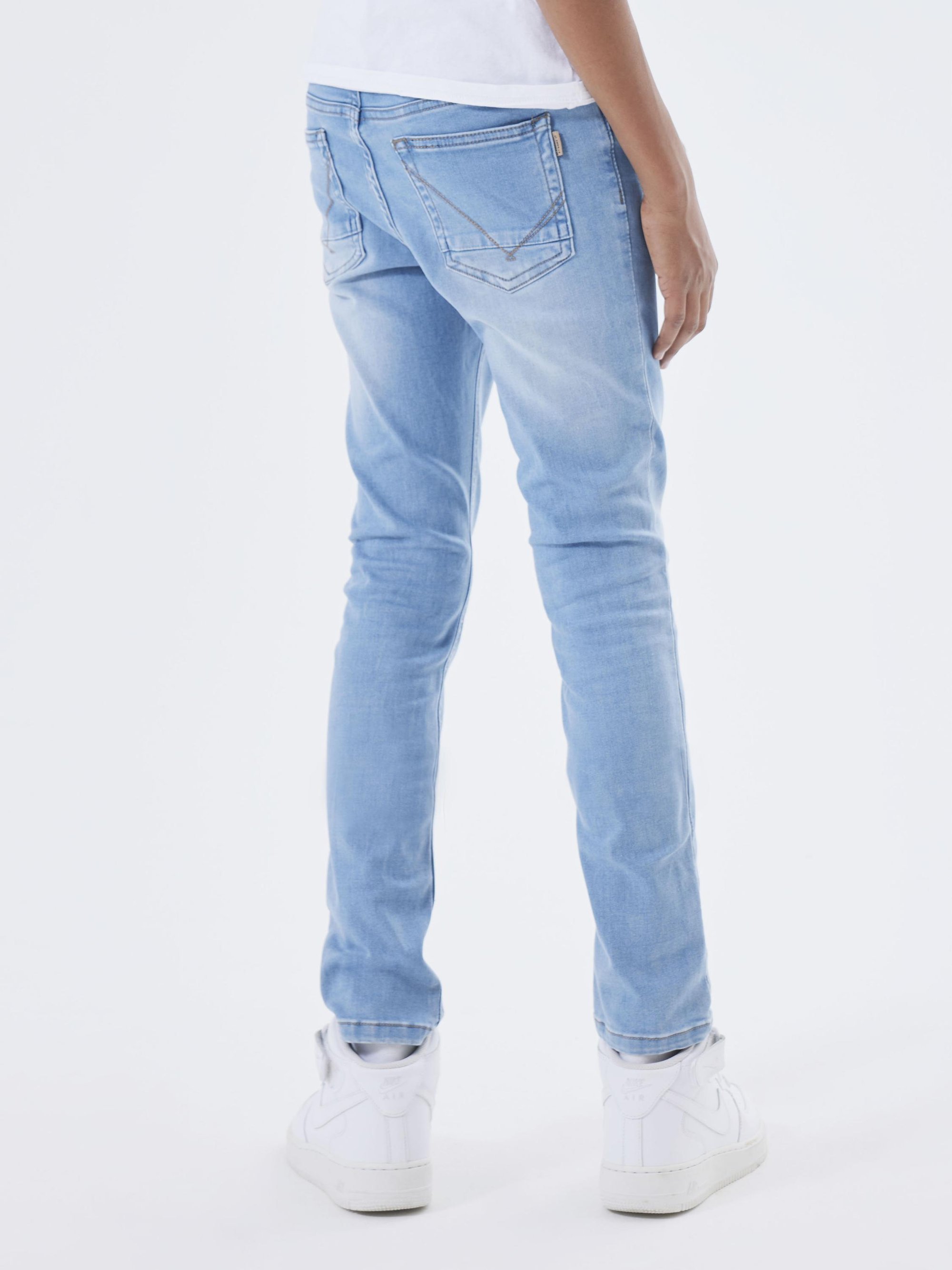 Nazwij to NKMTHEO - Jeansy slim fit - jasnoniebieski denim