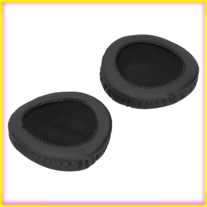 Almohadillas universales Keenso de 75 mm para auriculares - Almohada flexible de repuesto para AR y LR Characters, fácil de acoplar al sonido del proyector.