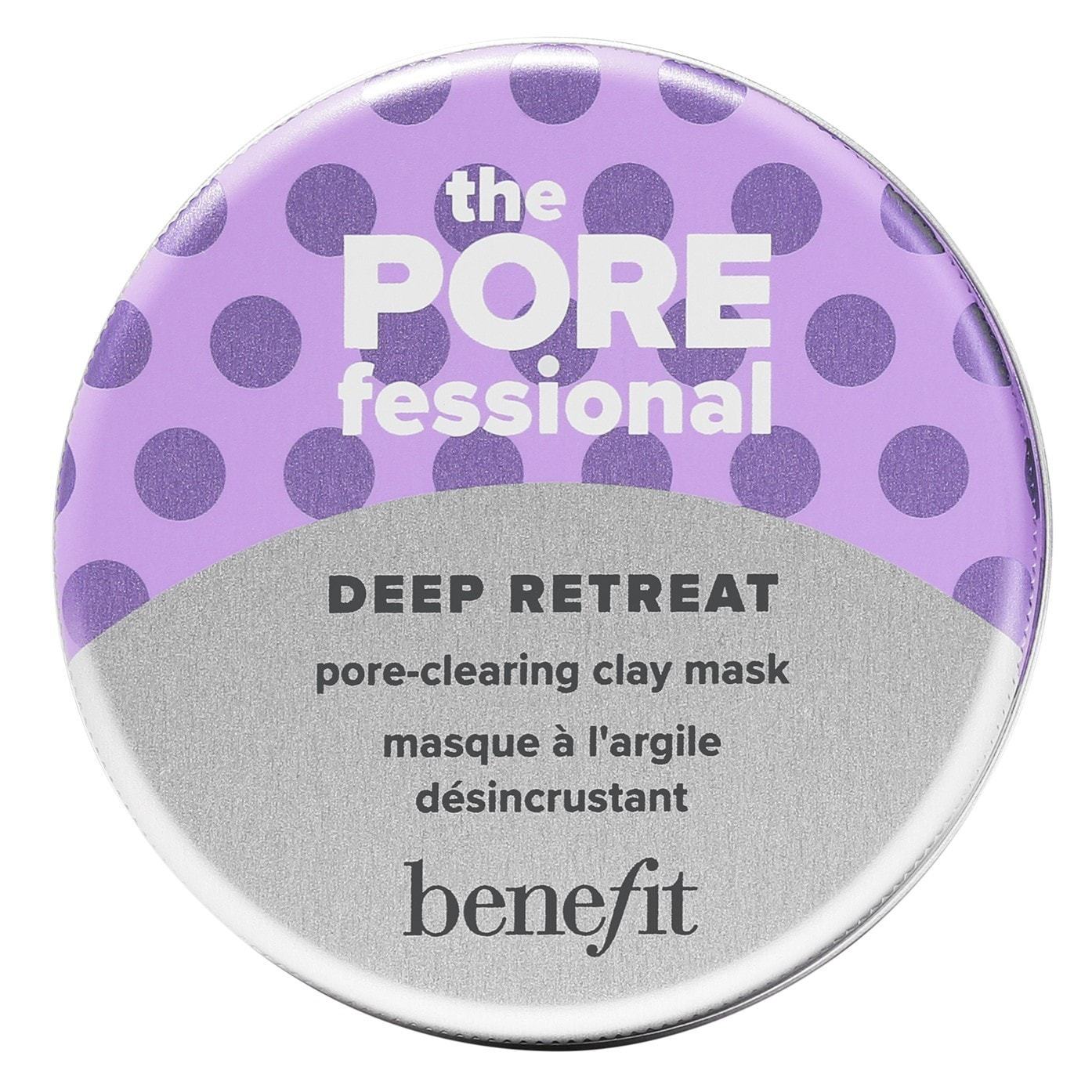 Čistilna maska Benefit The POREfessional Deep Retreat – glinena maska za čiščenje por – 30 ml