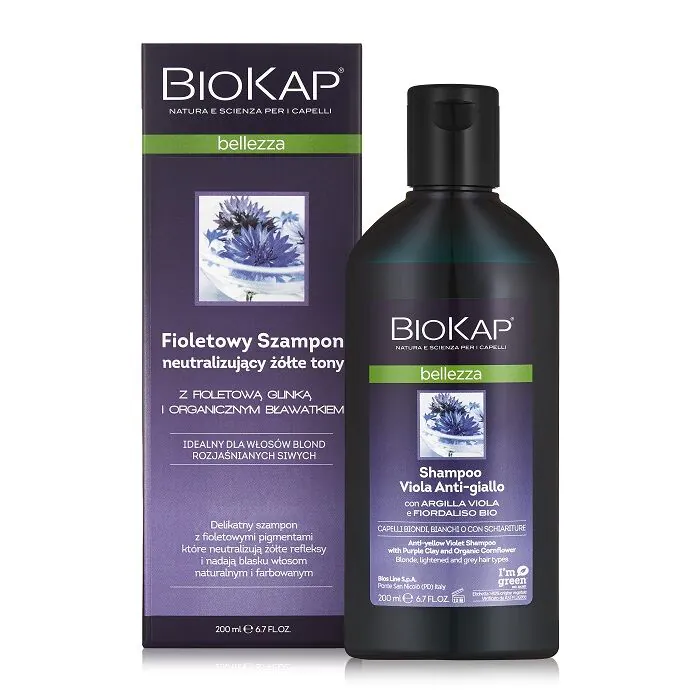 Biokap Bellezza Fioletowy Szampon neutralizujący żółte tony