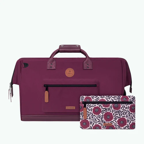 Cabaia Duffle Adventurer Nizzan bordeaux-värinen