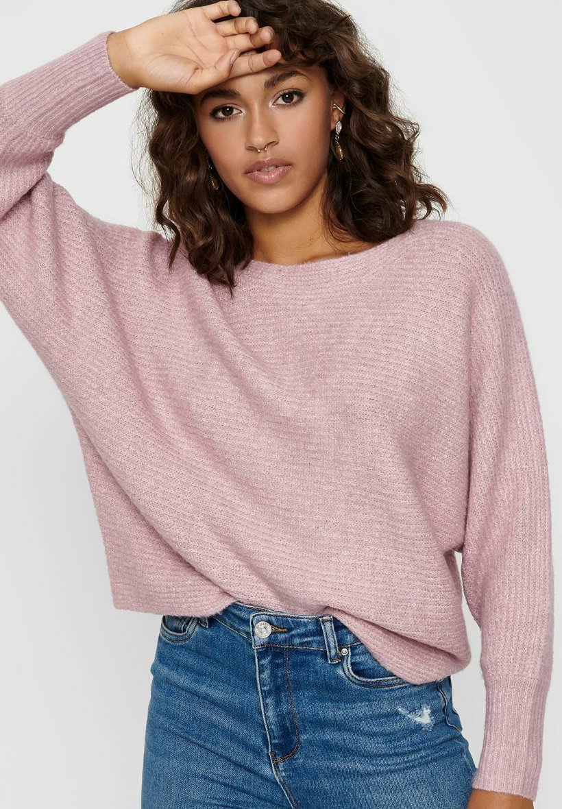 ONLY ONLDANIELLA L/S NOOS - Sveter - woodrose