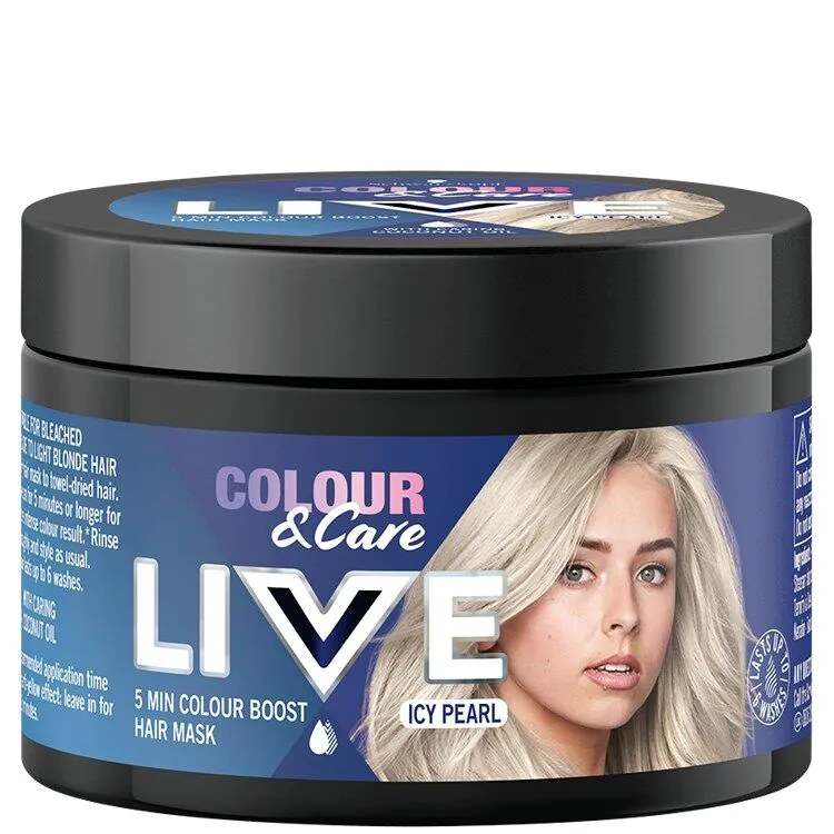 Schwarzkopf Live Maska do włosów Icy Pearl