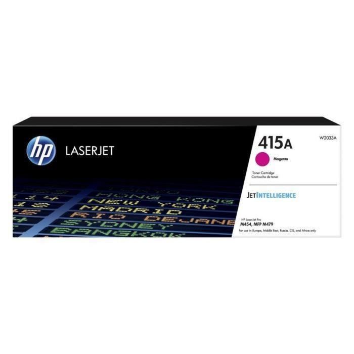 Cartuccia toner magenta originale HP 415A per stampanti HP Color LaserJet Pro M454 e MFP M479 - Laser - 2100 pagine