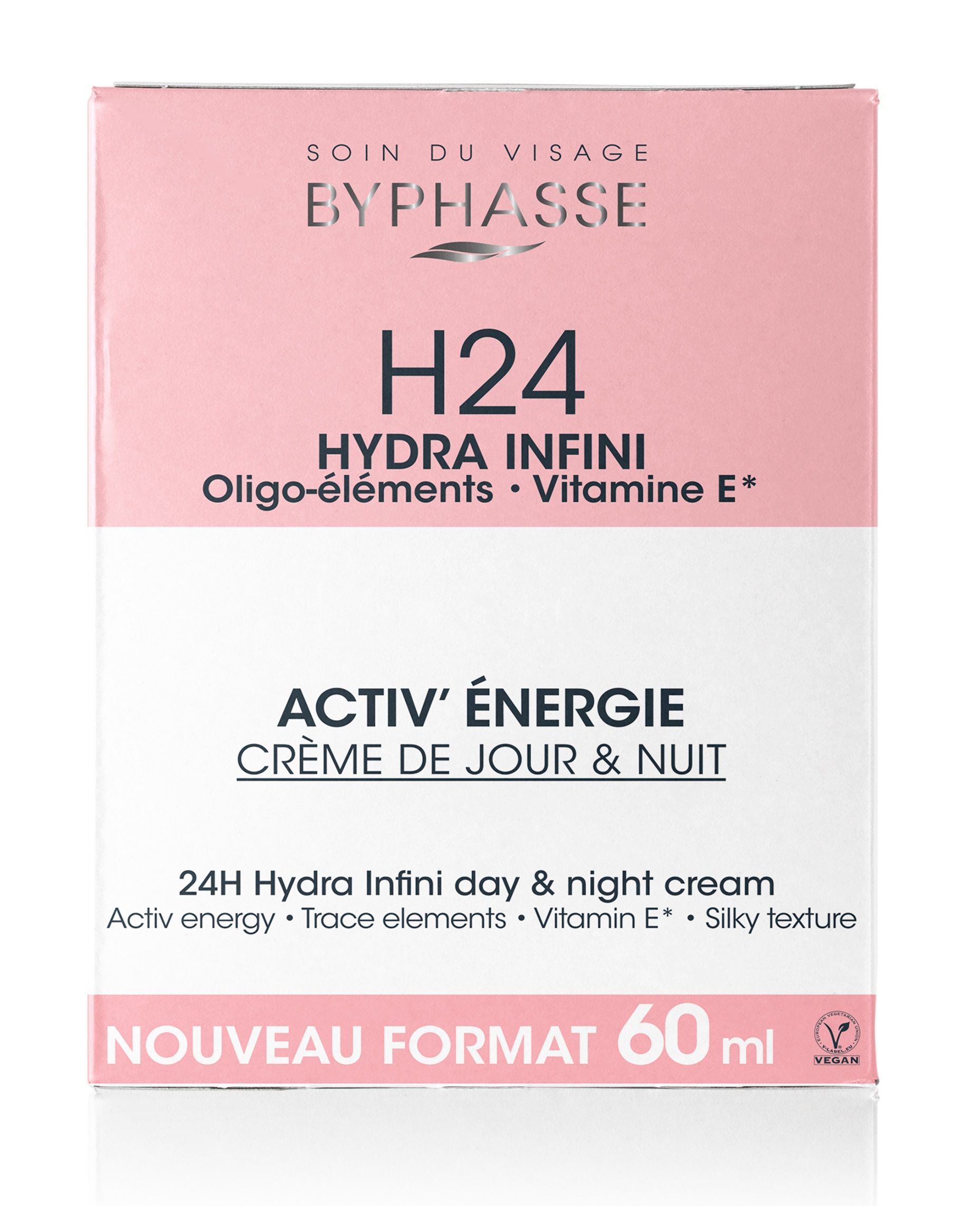 H24 Hydra Infini dnevna in nočna krema Vlažilne kreme za obraz