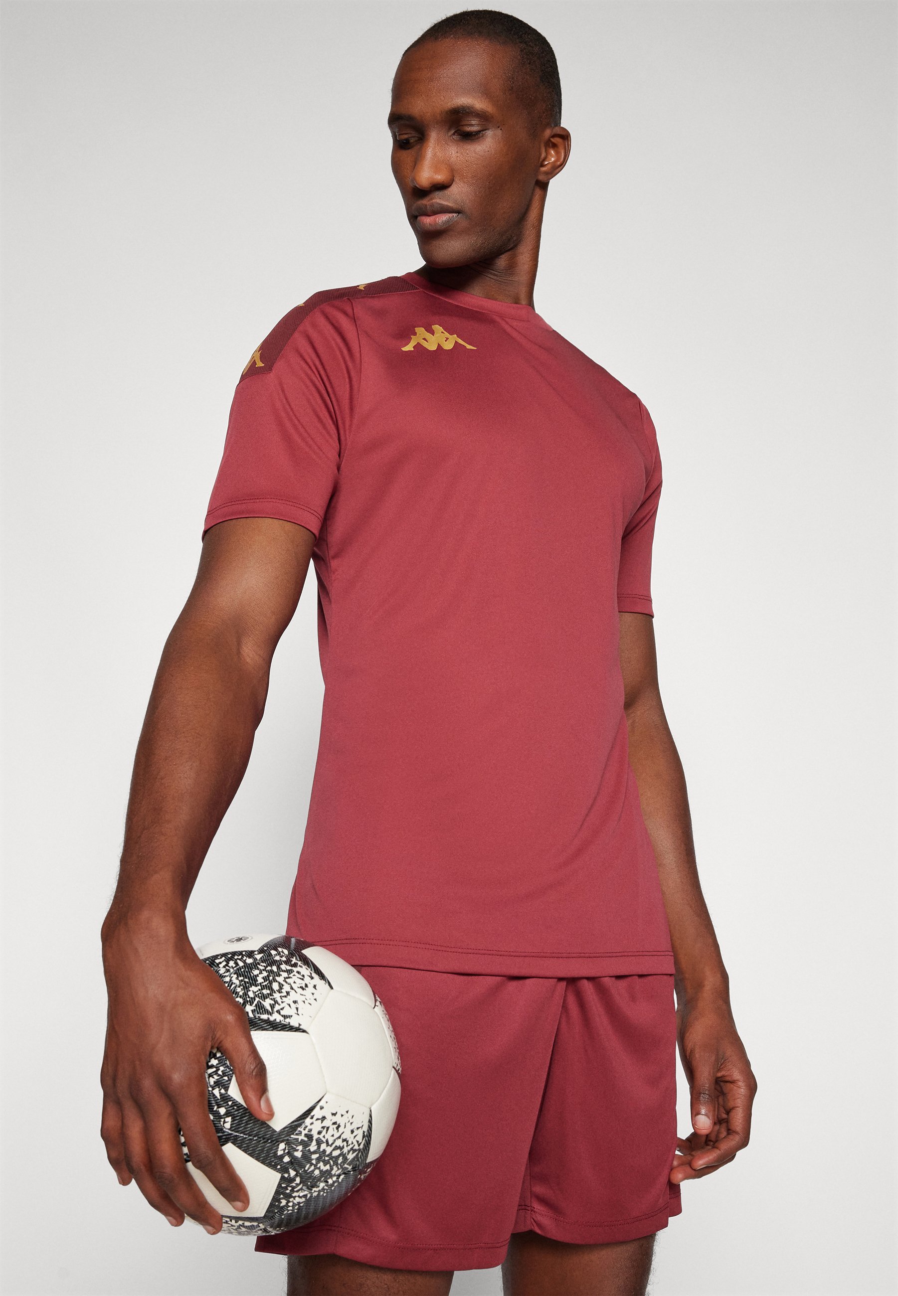 Koszulka sportowa Kappa - red granata