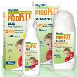 BIOSCALIN Neo PidoK.O. PROMO Kit Olie 75 ml + Shampoo 150 ml Behandeling tegen luizen