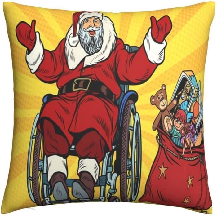 Funda de almohada - Sintética - Rayada - Cuadrada