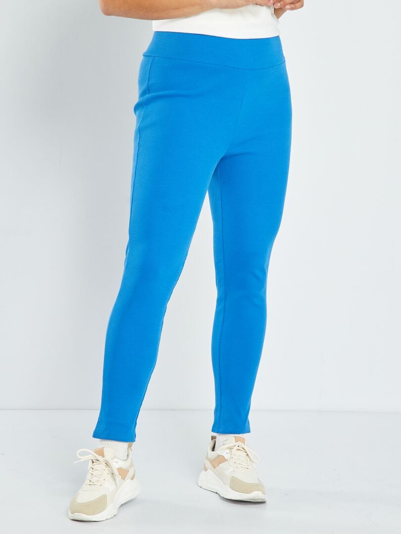 Leginsy sportowe - niebieskie