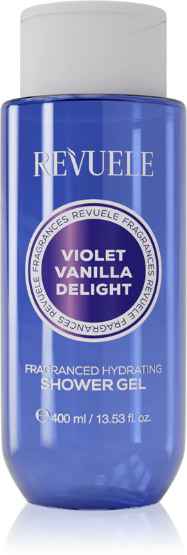 Revuele Violet Vanilla Delight Gel de Banho Hidratante Perfumado