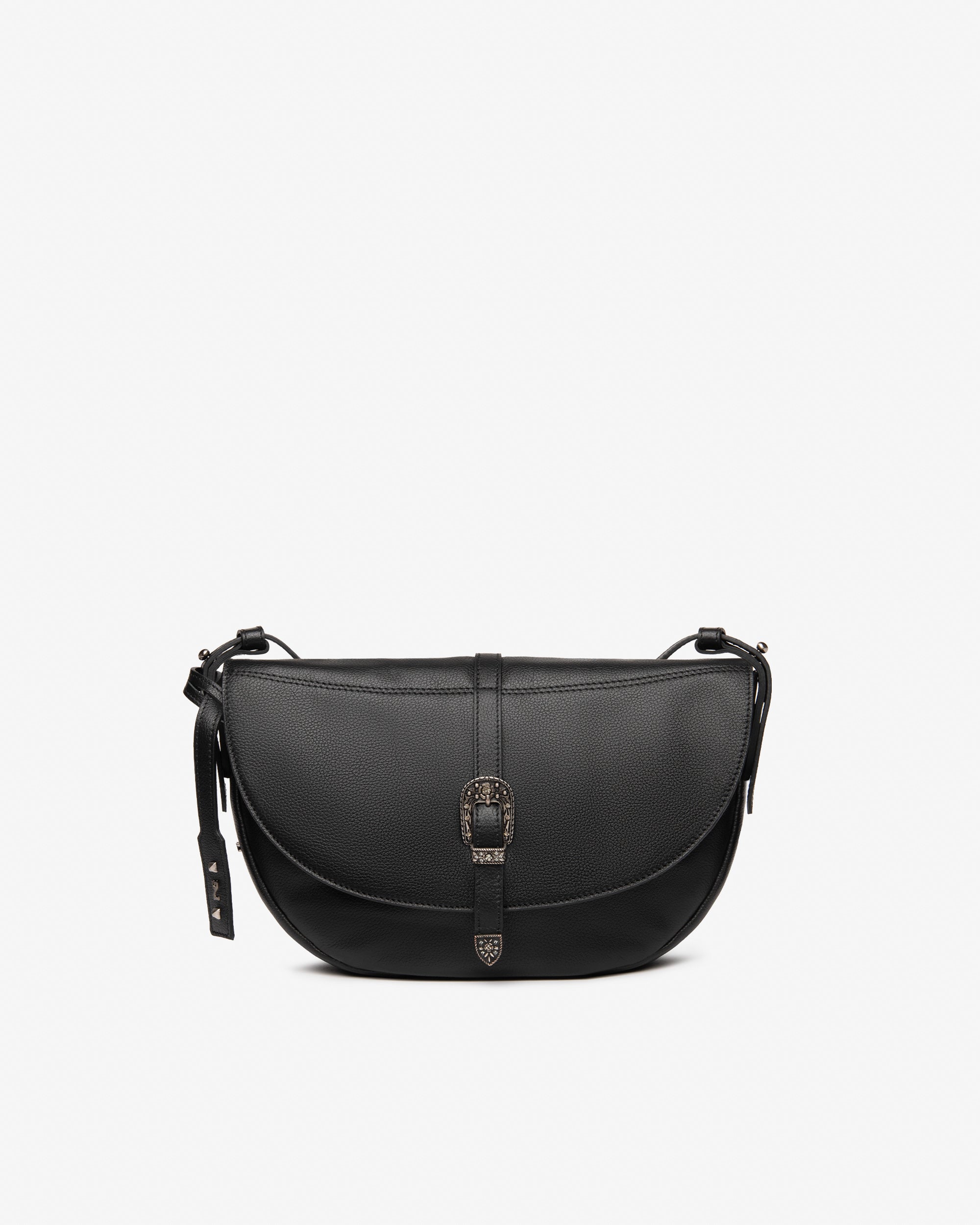  Damen-Schultertasche aus Leder
