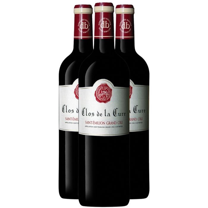 Clos de la Cure Saint-Emilion Grand Cru 2023 - Bordeaux Rode Wijn (3x75cl)