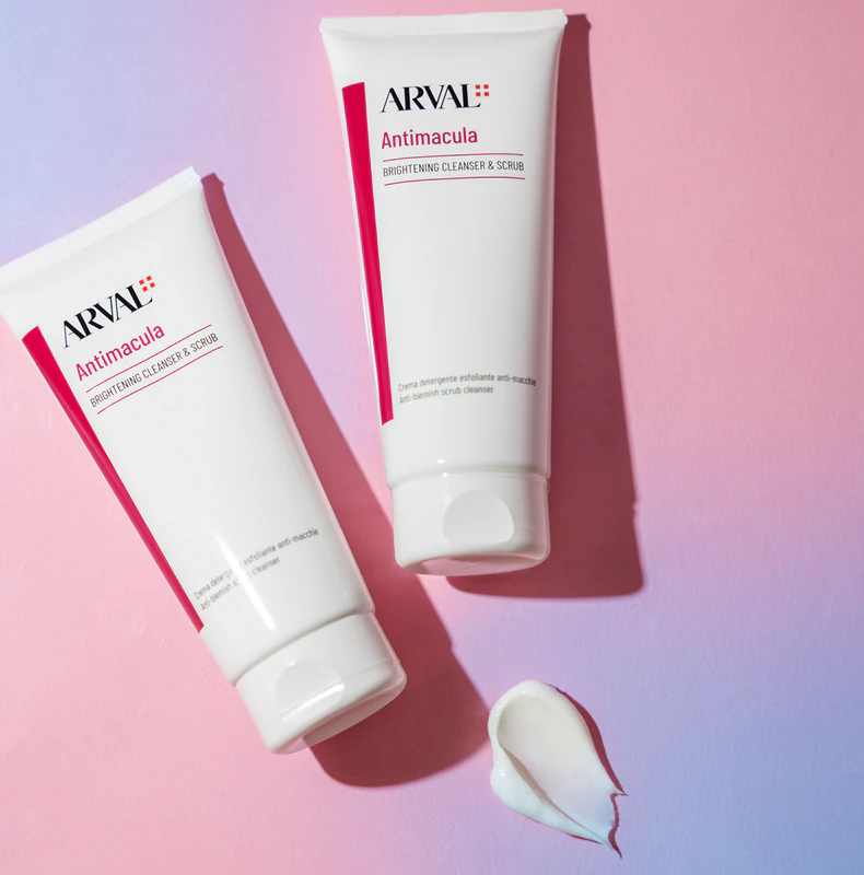 Arval Antimacula Brightening Cleanser & Scrub čistiaci a peelingový krém s rozjasňujúcim účinkom