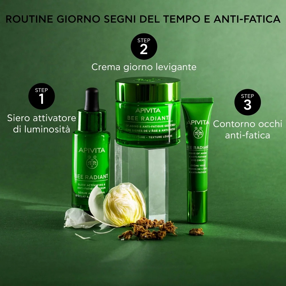 APIVITA Apivita Bee Radiant Peony Light 50 ml tegen vermoeidheid