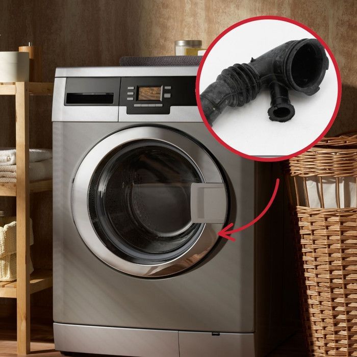 Durite cuve / pompe Machine à laver, Lave-linge DC67-00335A SAMSUNG