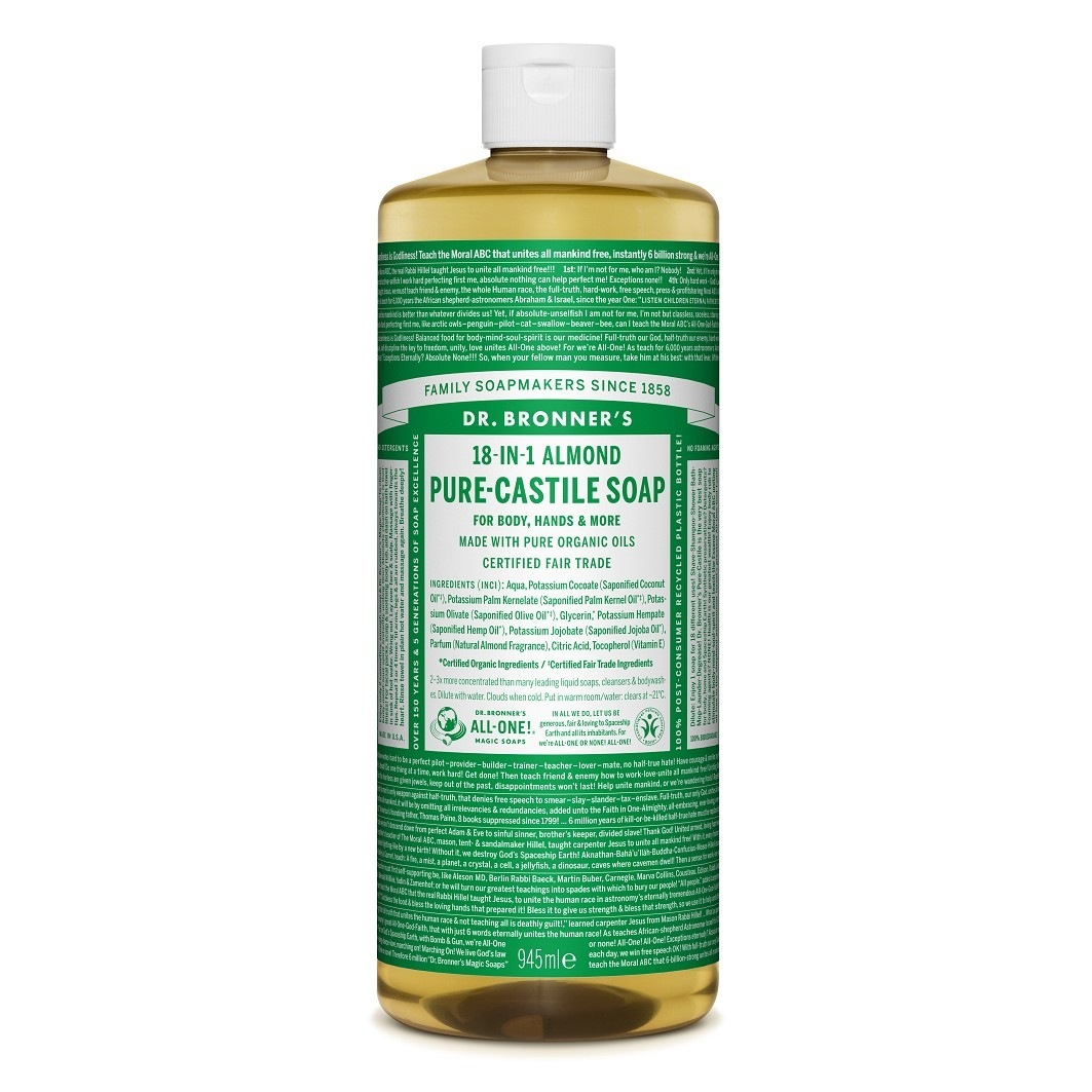 Dr. Bronners milo za roke z mandlji - 60 ml