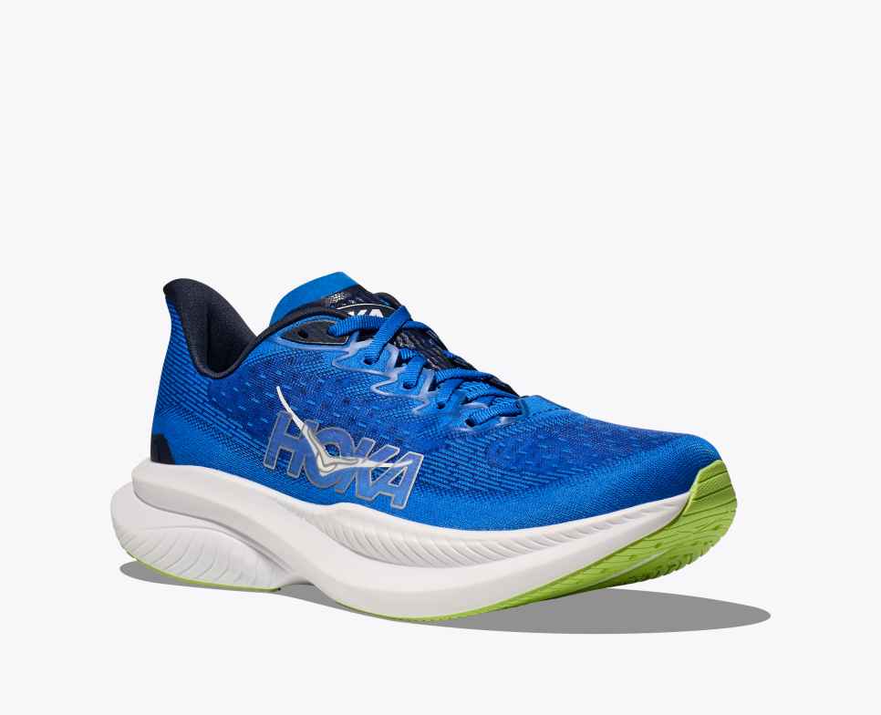 HOKA Mach 6 Electric Cobalt / Varsity Navy