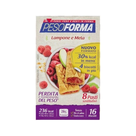 PESOFORMA Pesoforma Bisc Lam/Mel 16 stuks