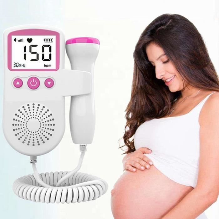 Fetal Doppler - 3.0 MHz Doppler - New Version - Pink