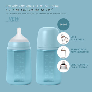 Suavinex Colour Essence vihreä tuttipullo 240 ml 240 ml