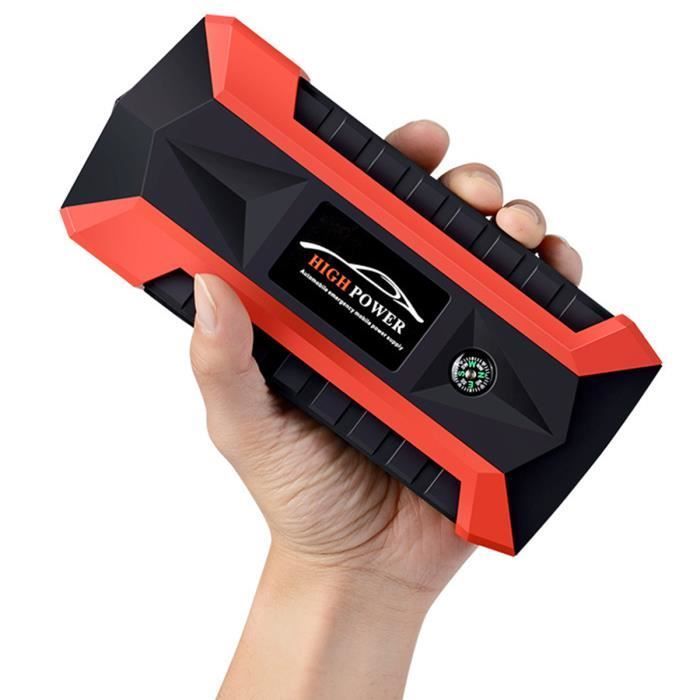 Arrancador de coche TEMPSA de 89800 mAh, cargador de batería de emergencia para coche, 4 puertos USB, enchufe europeo.