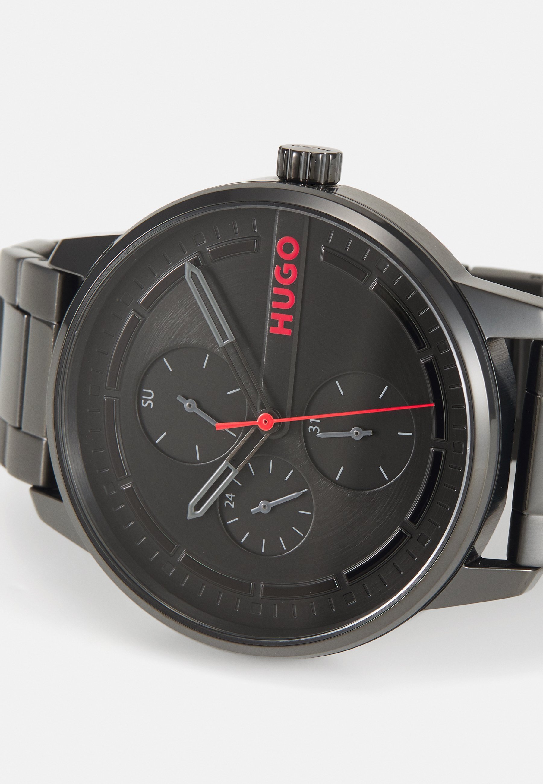 Montre HUGO STAMP MULTI - noire
